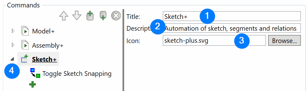 Editing toolbar in Toolbar+